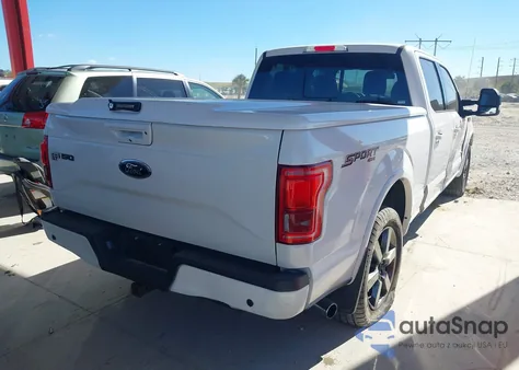 2016 Ford F-150 Lariat из США, поврежденный, VIN 1FTFW1EG7GFB14931
